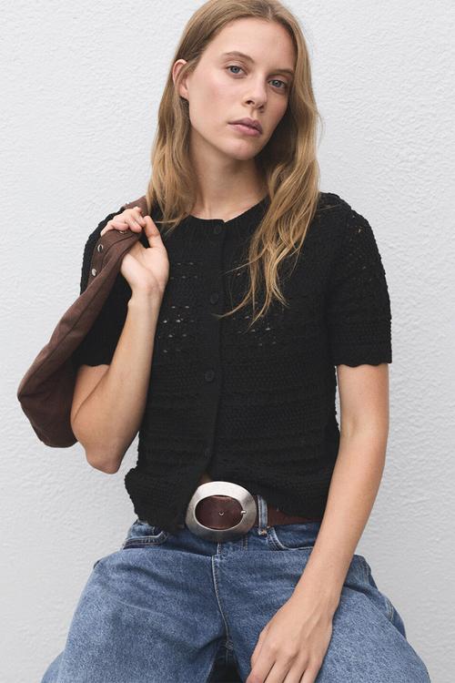 Cardigan situ - black