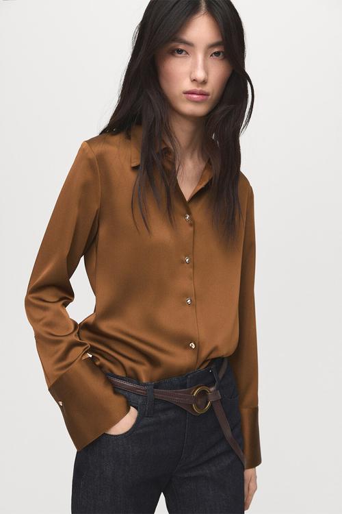 Shirt ideale - brown