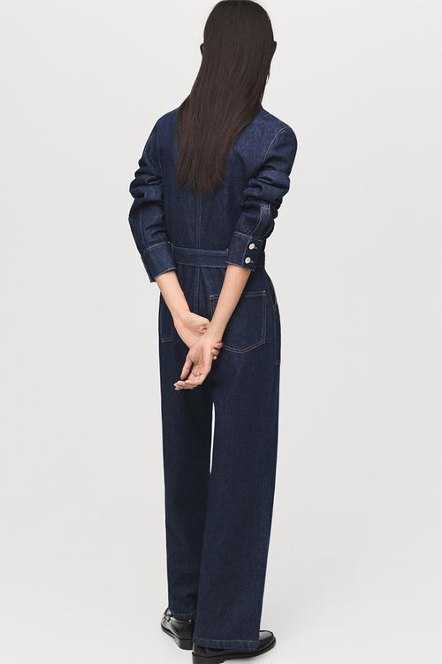 Jumpsuit norma  - open blue