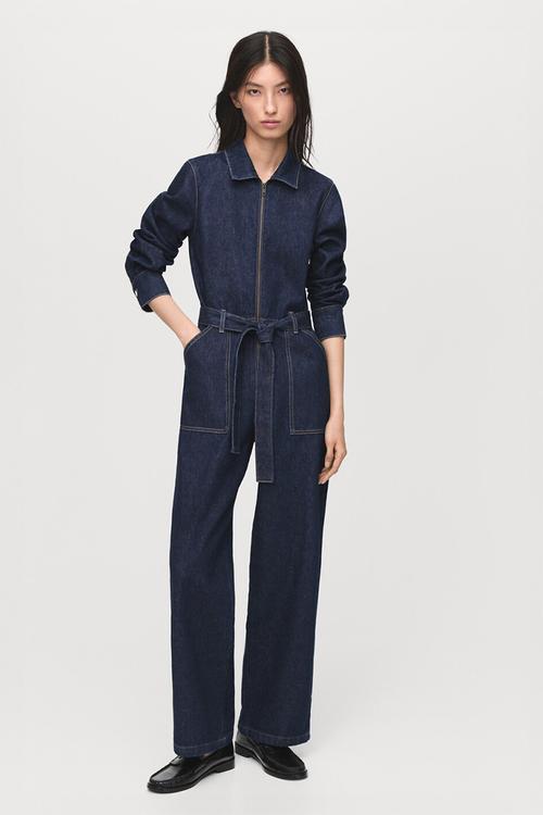 Jumpsuit norma  - open blue