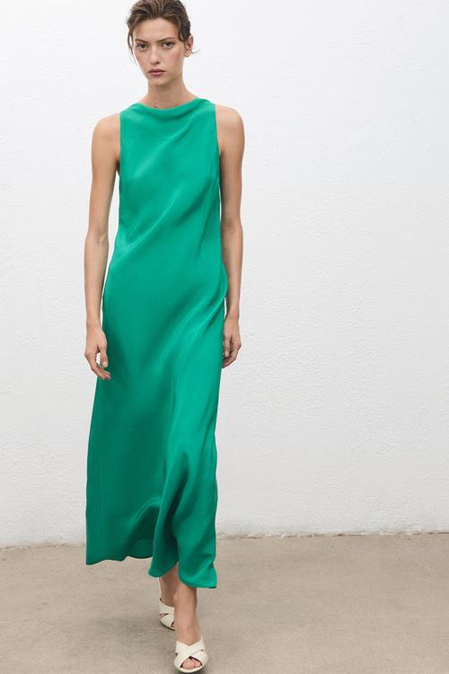 Dress iria -  green