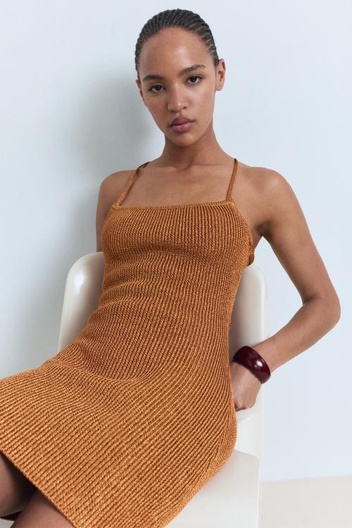 Dress Laceup - Rust/Copper