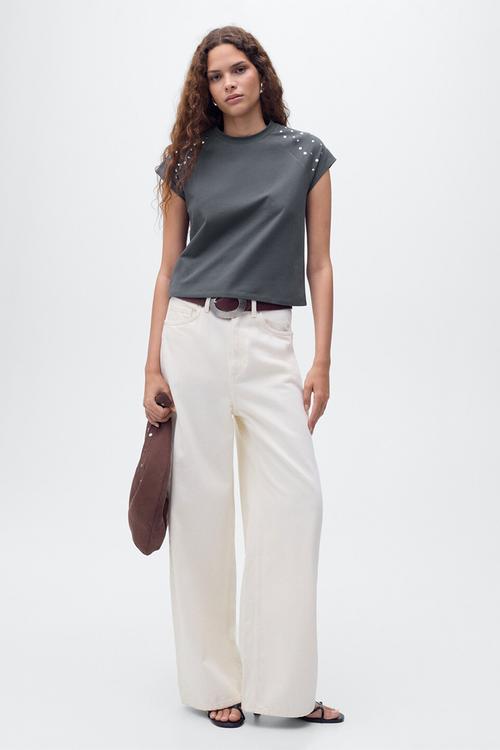 T-shirt tachi -  charcoal