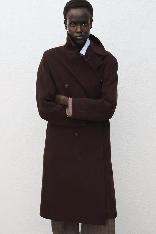 Coat picarol -  dark brown