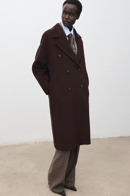 Coat picarol -  dark brown