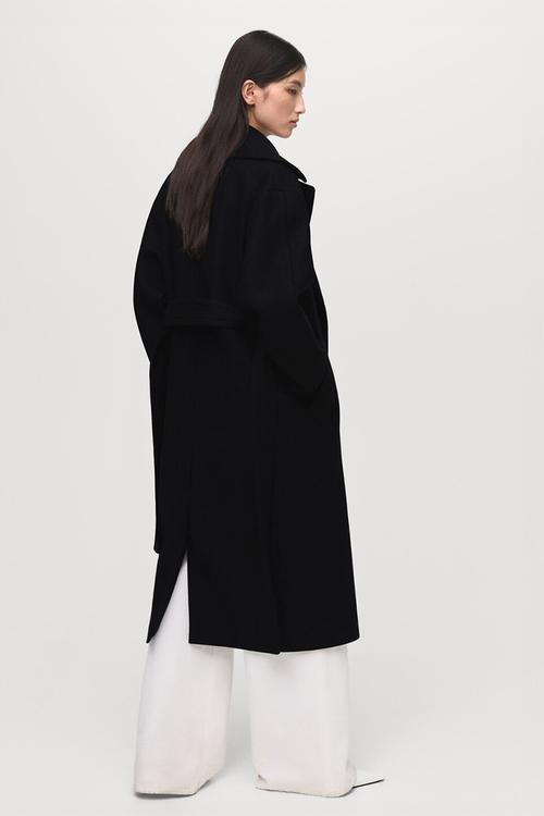 Abrigo traviata - black