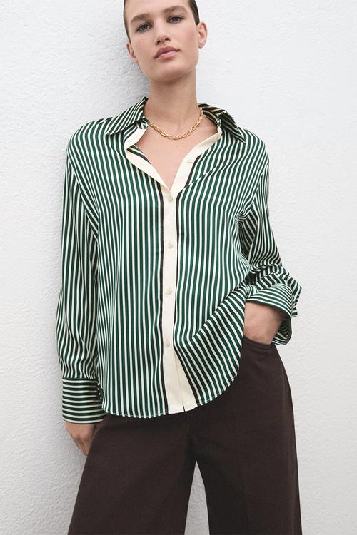 Camisa margaret - green