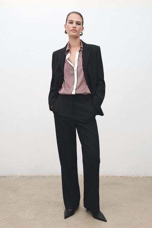 Camisa margaret - dark red