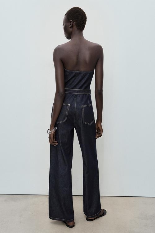 Jumpsuit cally -  open blue