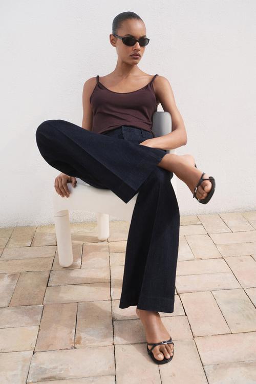 Trousers alba -  open blue