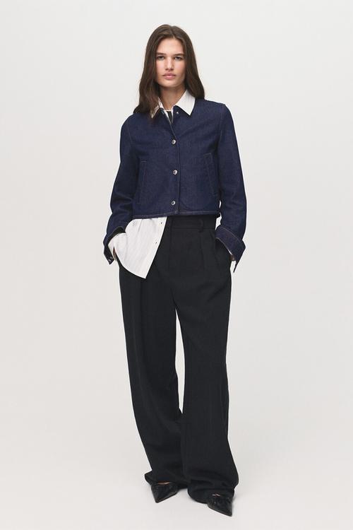Jacket peppa -  open blue