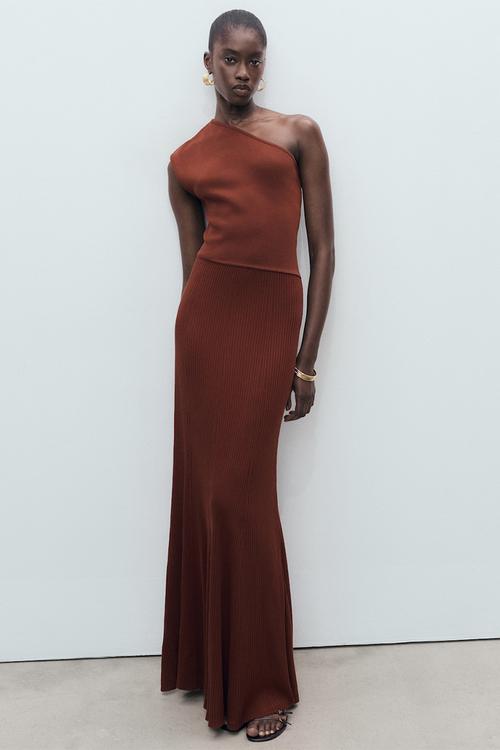 Dress asim -  dark red