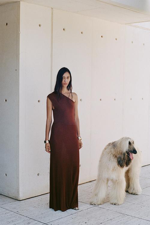 Dress asim -  dark red