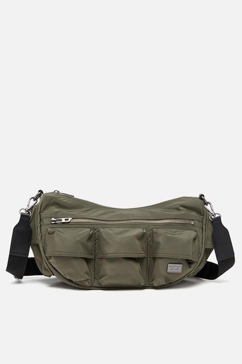 Multi-Pkts Shoulder Bag X - Olive