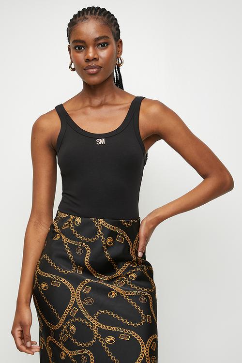 Ladies Bianca Bodysuit - black