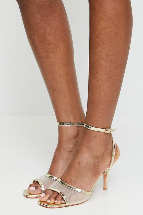 Marcella heel - gold