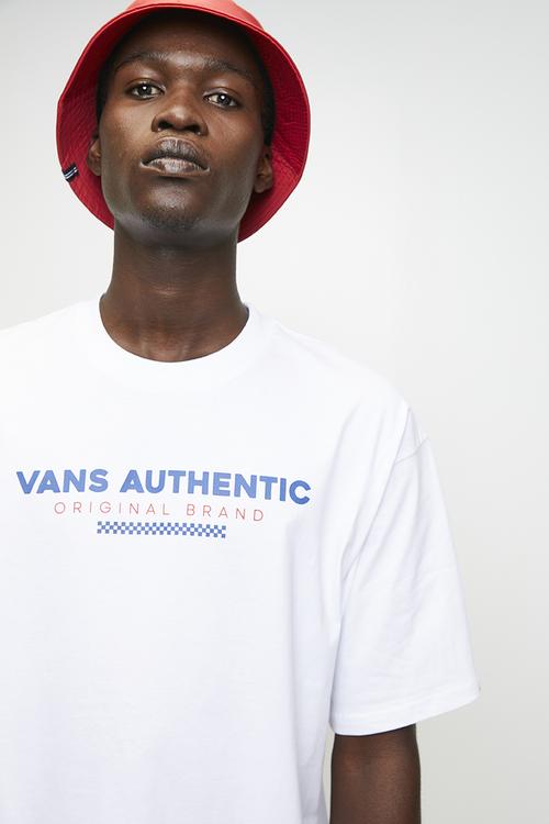 VANS Sport Loose Fit S/S Tee - White