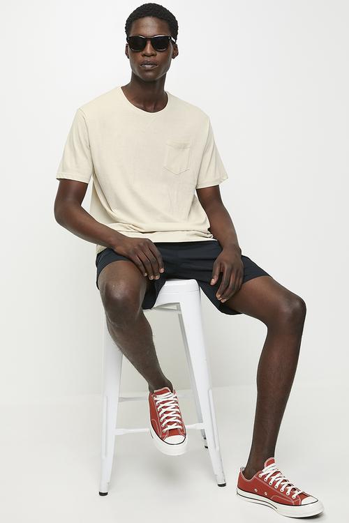 Crew Neck T-shirt - Plaster