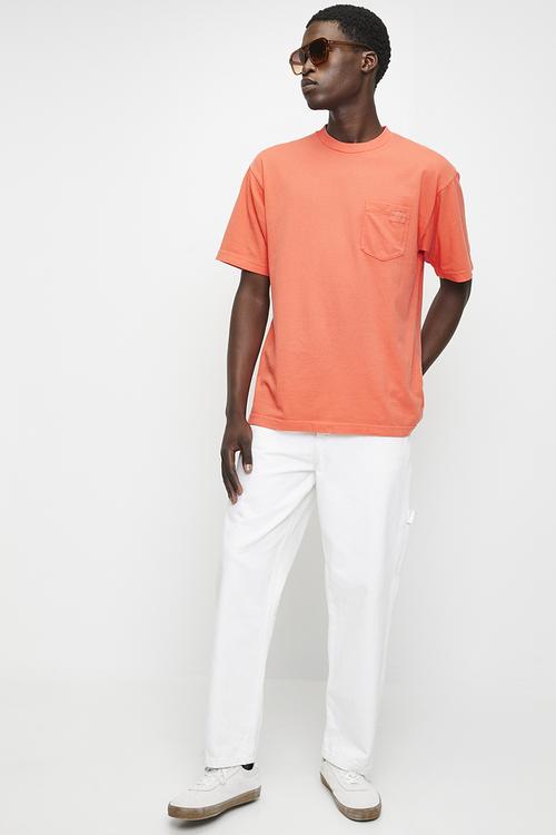 Premium Wash Pocket Ss - orange 