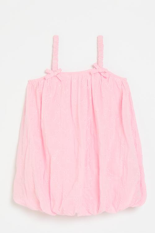 Betty Bubble Dress - blush pink