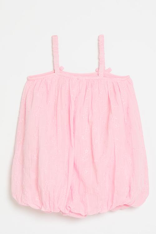 Betty Bubble Dress - blush pink
