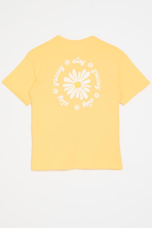 Oversized tee - yellow