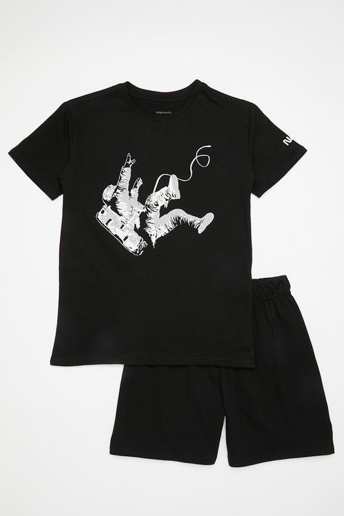 Nasa pj set - black