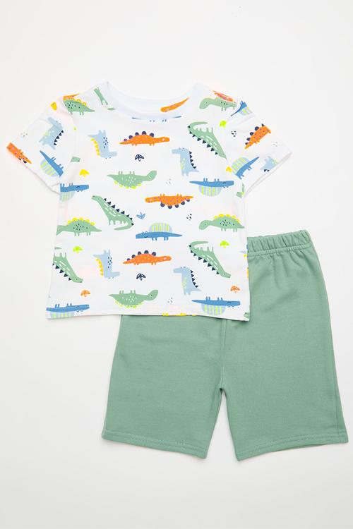 Tee & shorts set - multi 