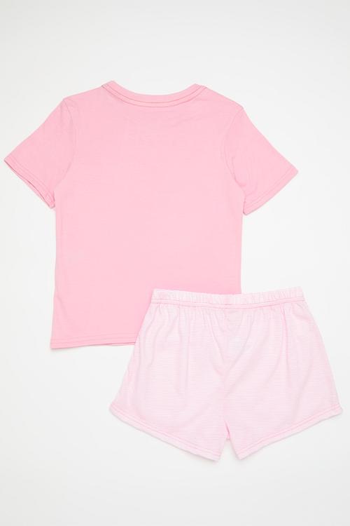 Pj set - pink/stripes