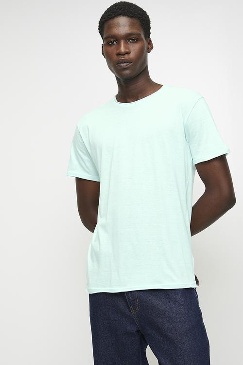 Crew Neck T-shirt - Pale Mint