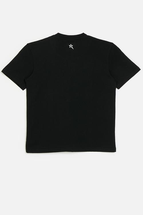 Boys fashion t-shirt box fit - black