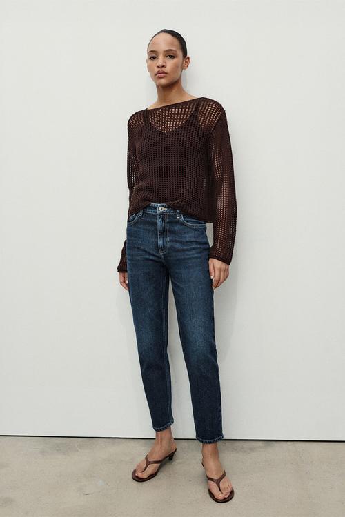 Jeans newmom - denim blue