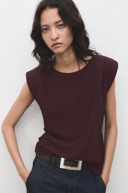 Blusa stereo - dark brown
