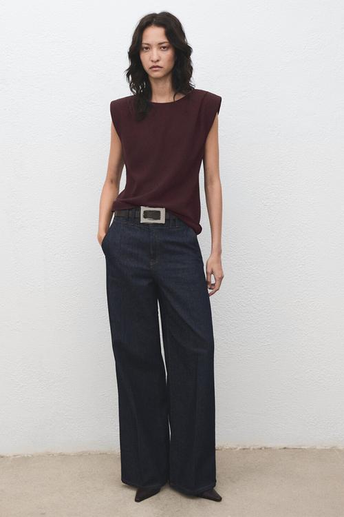 Blusa stereo - dark brown