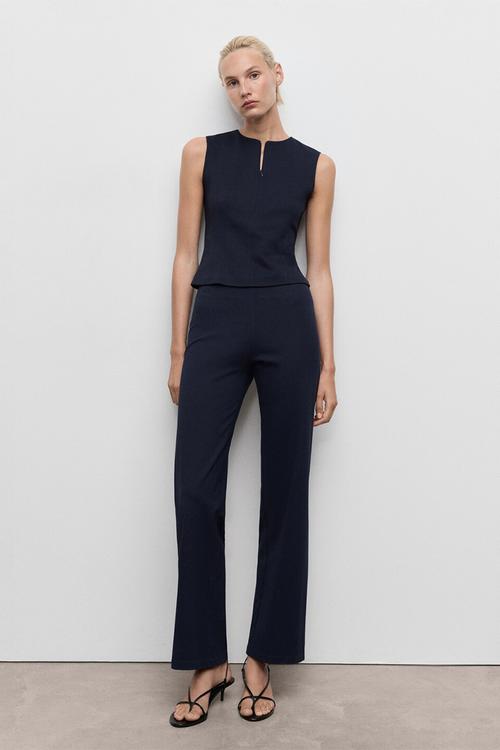 Trousers brin -  midnight navy