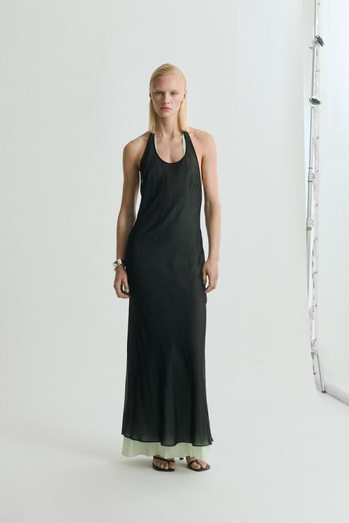 Dress perla -  black