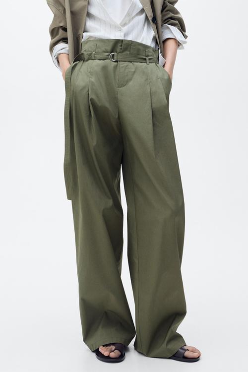 Pantalon cubi - beige/ khaki