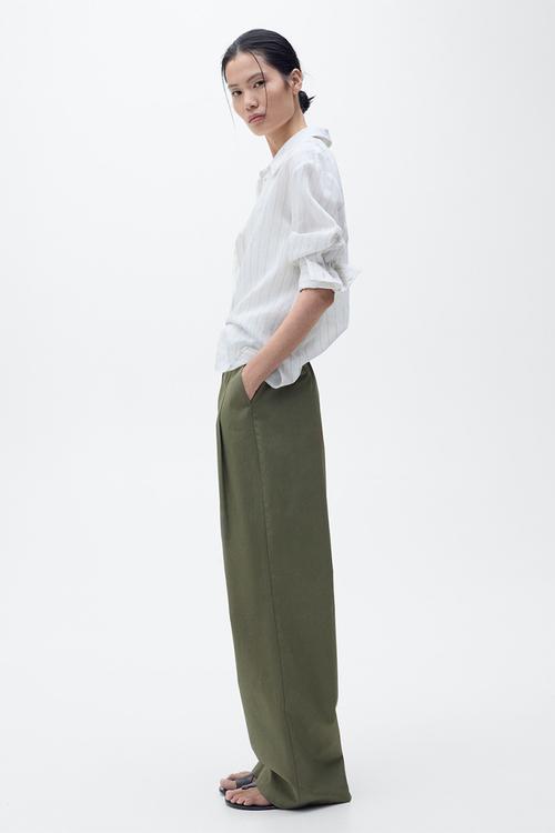 Pantalon cubi - beige/ khaki
