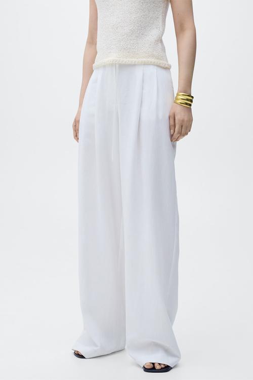 Pantalon bonnie - white