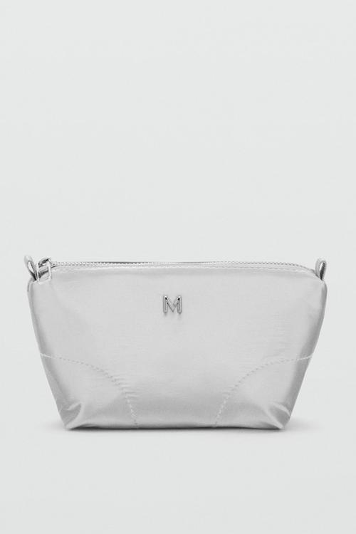 Neceser G Melon Cosmetic Bag - Silver