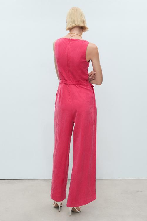 Jumpsuit lionela -  medium red