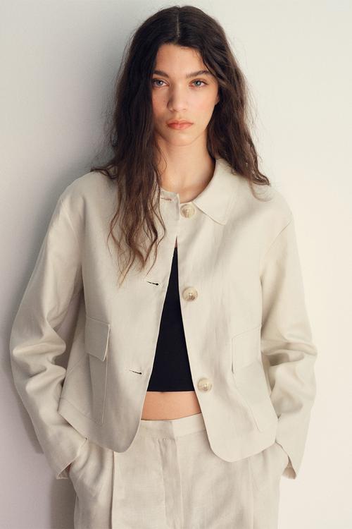 Jacket leo  -  light beige