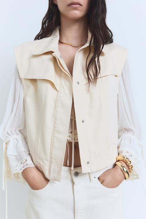Vest erin  -  light beige