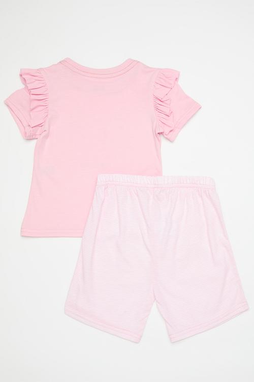 Pj set - pink/stripes