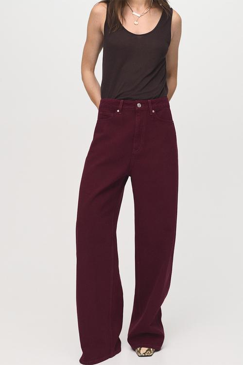 Jeans camilla - dark red