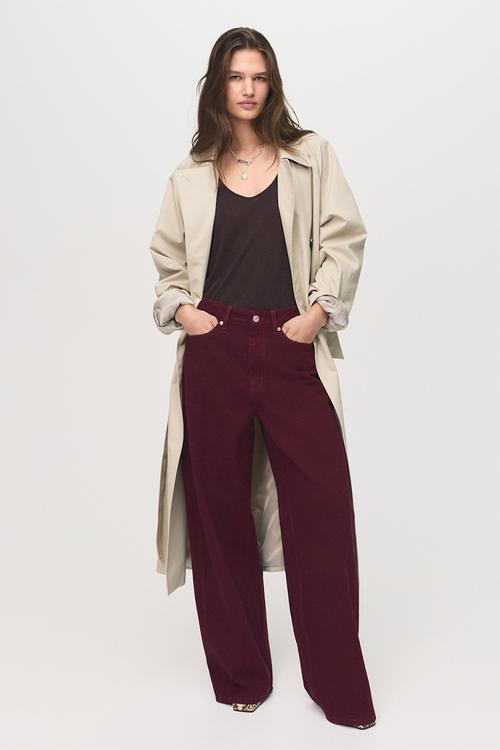 Jeans camilla - dark red
