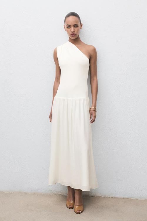 Dress andalo -  light beige