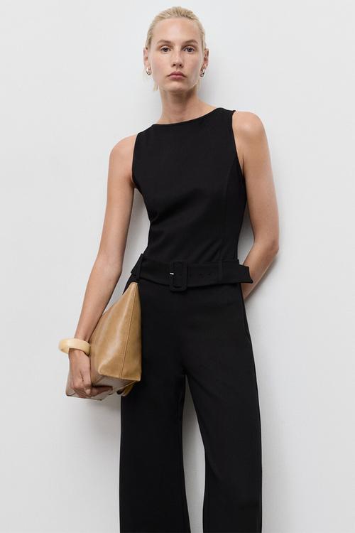Jumpsuit belty -  black