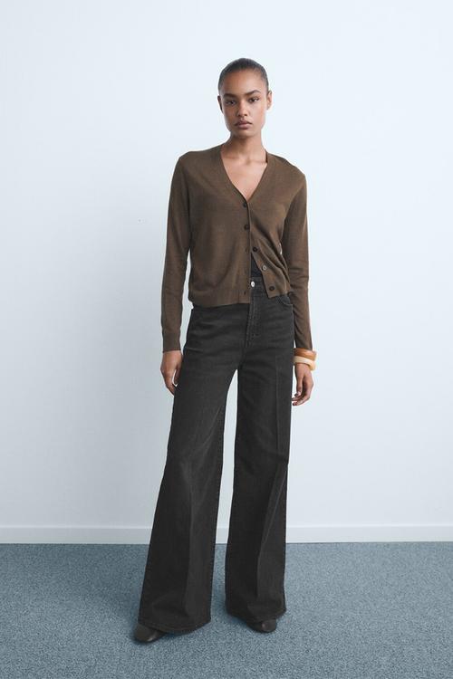 Jeans elise - open-grey