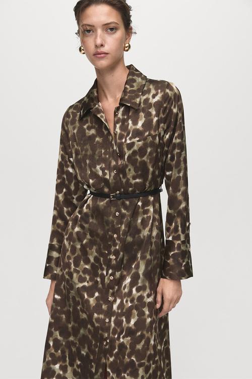 Dress camila - beige/ khaki